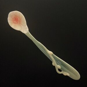 FRANZ Porcelain Collection Winter Moth Orchid Decorative Spoon 🥄